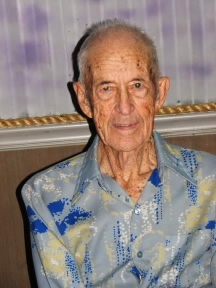 My Dad on his 96th Birthday.  August 29, 2008.