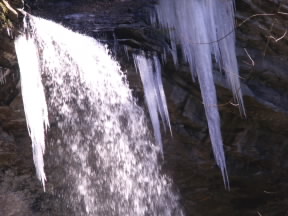 Ozone Falls, Crab Orchard, Tennessee.  February 10, 2007.