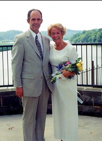 Our wedding day -- June 23, 2001.