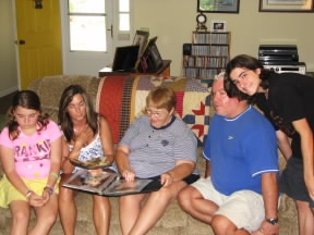 ikerefugees01 Lily, Clem, Betsy, Bert and Matt. Fairfield Glade, Tennessee. September 19, 2008.