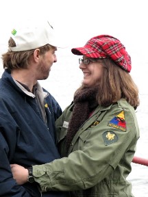 Kelly and Chuck Schultz.  October 25, 2008.