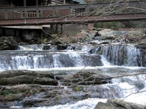 Secret Falls, Wears Valley, Tennessee.  December 30, 2008.