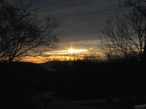 sunriseglade081220 Sunrise in Fairfield Glade. December 20, 2008.