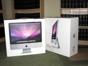 Our new computers.  February 20, 2009.