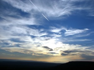 The view from Sunset Point, Mt. Nebo, Arkansas.  November, 2007.