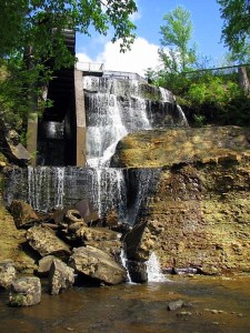 Dunn's Falls, Enterprise, Mississippi.  April, 2008.