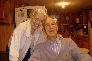 Mom and Dad.  February 27, 2009.
