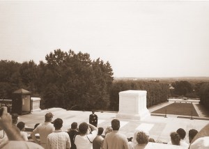 The Tomb of the Unknown, Arlington.  July, 1992.