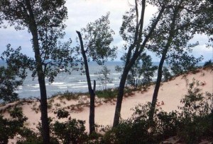 27Indiana The shore at Indiana Dunes State Park.