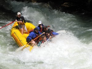 Running Nantahala Falls, North Carolina.  May 30, 2009.
