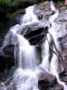 Ammons Creek Falls, Clayton, Georgia.  June 22, 2009.
