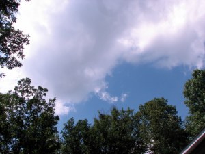 Fairfield Sky.  June 20, 2009.