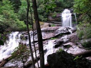 Holcomb Creek Falls, Clayton, Georgia.  June 22, 2009.