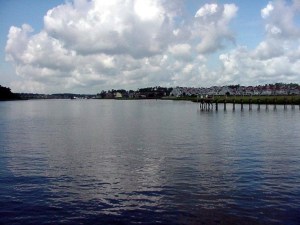 Intracoastal Waterway, Little River, South Carolina.  June, 2001.