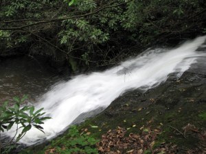 Lower Laurel Mountain Falls, Dillard, Georgia.  June 22, 2009.