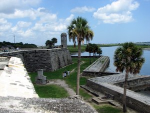 OuterWallof theCastillo The outer walls of the fort. August 4, 2009.