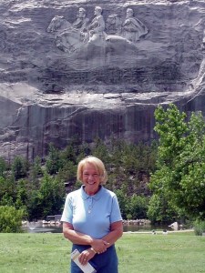 Betsy at Stone Mountain, Georgia.  June 2, 2009.