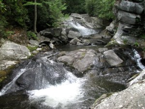Middle Lynn Camp Falls, Great Smoky Mountains National Park.  June, 2007.