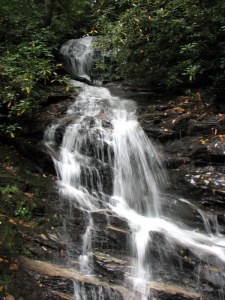 Becky Branch Falls, Clayton, Georgia.  October 13, 2009.