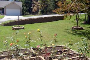 Our front yard, Fairfield Glade, Tennessee.  September 28, 2009.