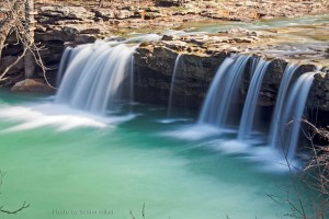 Falling Water Falls, Ozark National Forest, Arkansas.  February 14, 2013