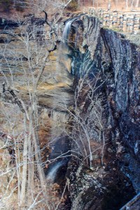 King's Bluff Falls, Ozark National Forest, Arkansas.  February 11, 2013.