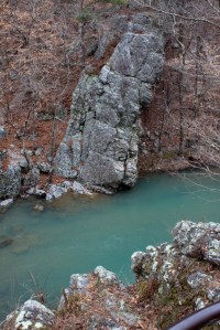 Little Missouri River, Langley, Arkansas.  February 22, 2010.