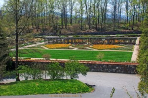 Biltmore Estate's Walled Garden, Asheville, North Carolina.  April 16, 2013.