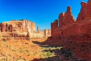 Park Avenue, Arches National Park, Utah.  June 23, 2011.