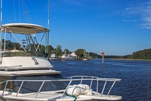Calabash, North Carolina, waterfront.  May 7, 2013.