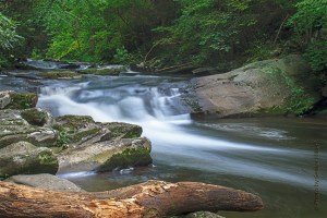 Bald River Cascades, Cherokee National Forest, Tennessee.  July 25, 2013.