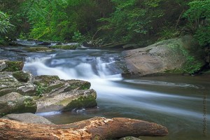 Bald River Cascades, Cherokee National Forest, Tennessee.  July 25, 2013.