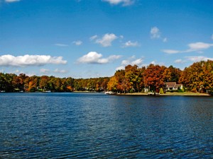 Lake Canterbury, Fairfield Glade, Tennessee.  October 30, 2013.