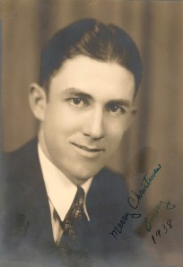 John Emery Adams, Jr., in December, 1938.  He was 26 years old.