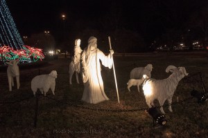 Mary and Joseph on the way to Bethlehem.  Opryland Hotel, Nashville, Tennessee.  December 19, 2013.