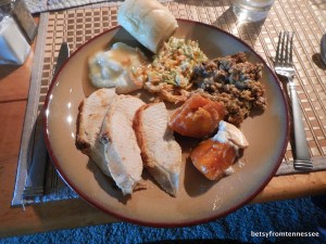 Thanksgiving dinner, November 28, 2013.