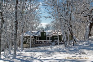 The back of our house, Fairfield Glade, Tennessee.  February 14, 2014.
