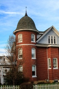 The Dr. F. E. Grove house, Strasburg, Virginia.  April 6, 2014.