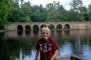 Betsy at Byrd Lake, Cumberland Mountain State Park, Tennessee.  June 7, 2014.