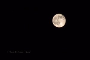 Full moon over Fairfield Glade, Tennessee.  June 13, 2014.