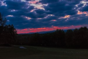 Dawn's early light on a cloudy morning. April 25, 2016.
