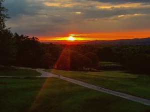 A light to show us the way. The fourteenth hole of Druid Hills Golf Course. April 30, 2016.